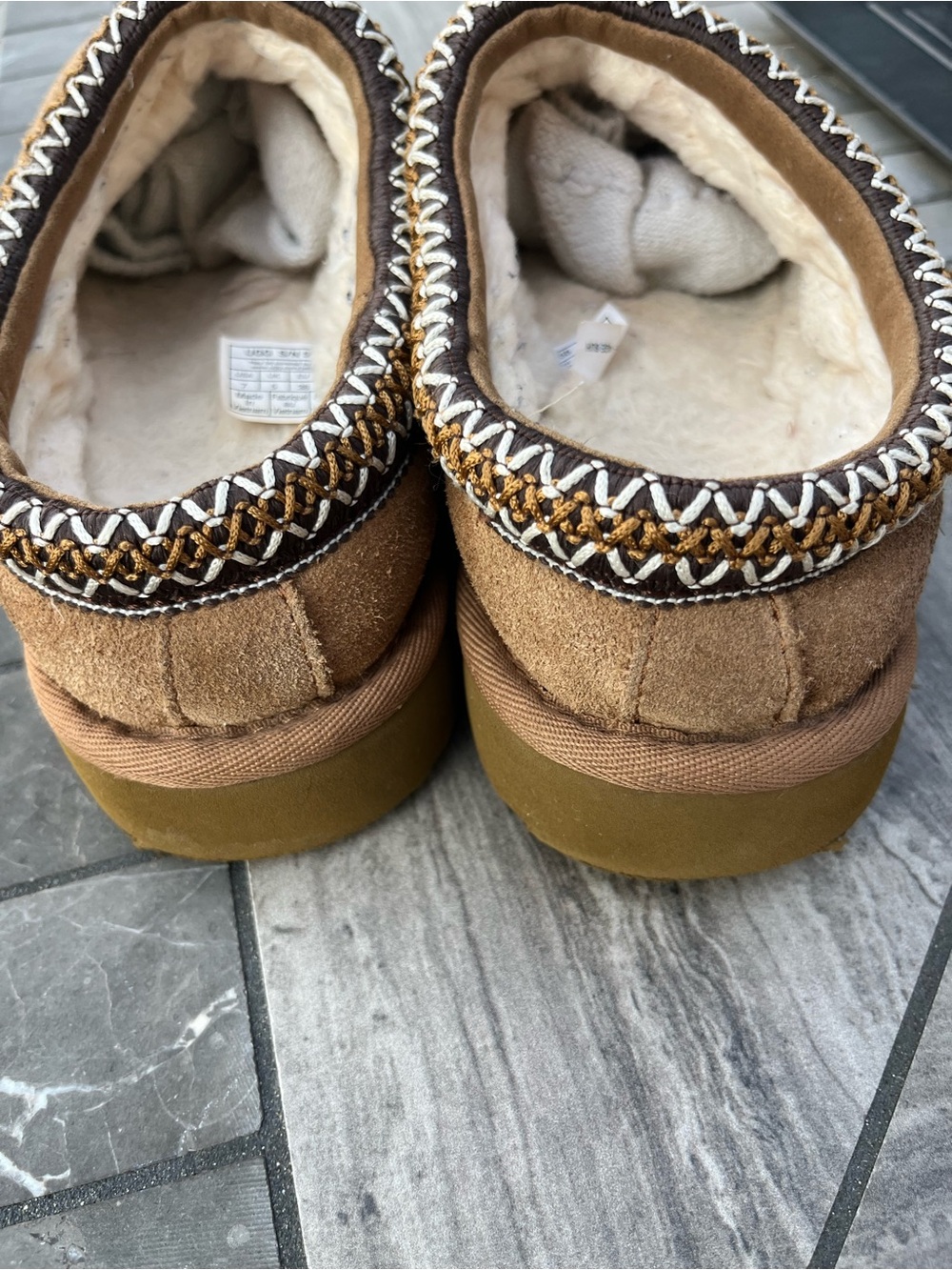 UGG Tasman 11 Suede Slip-On Clog Slippers - Picture 5 of 10